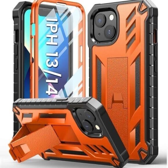 iPhone 13 Case Protective Cover: iPhone 14 case Heavy Duty Military Grade Hard P - Picture 1 of 12